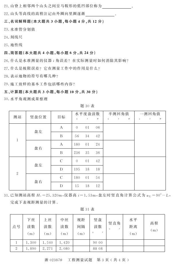 ȫ201610Կγ̴룺02387̲2