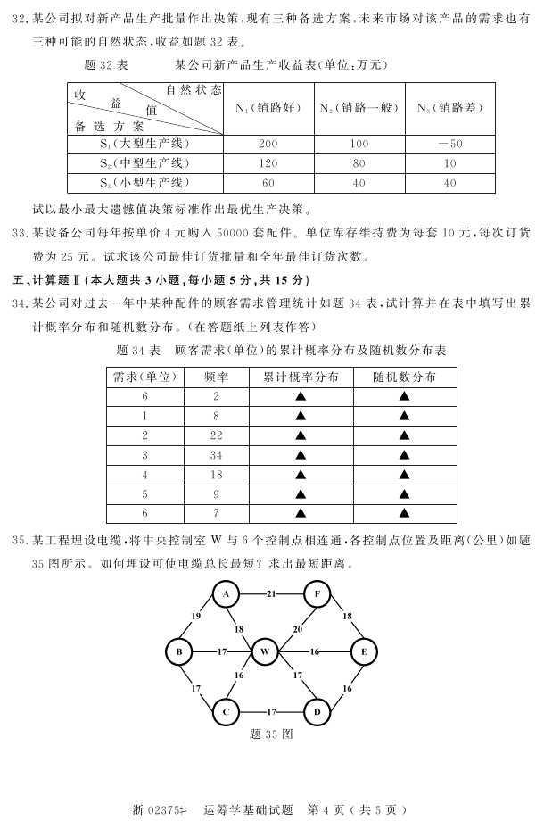 ȫ20164Կγ̴룺02375˳ѧ3